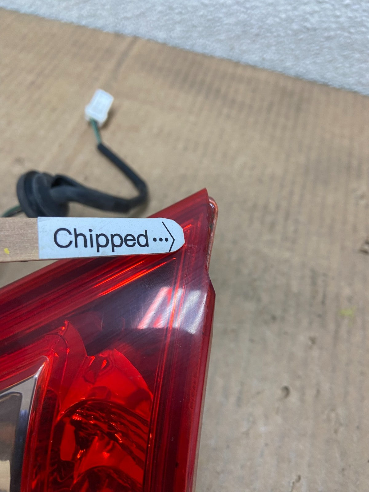 2008-2012 Infiniti Ex35 Right Passenger Tail Light Inner OEM AA6317 DW4
