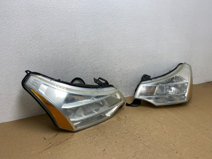2008 2009 2010 2011 Ford Focus Left+Right Headlights Halogen AG0537 DW2