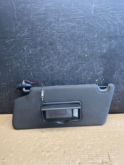 2009 to 2014 Ford F150 Left Driver Side Sun visor Black Cloth AG84643