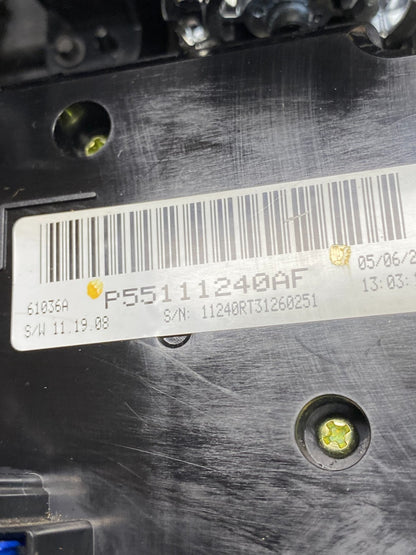 2011-2016 Dodge Grand Caravan Temperature Climate Control AC Heater AG6390 DG5