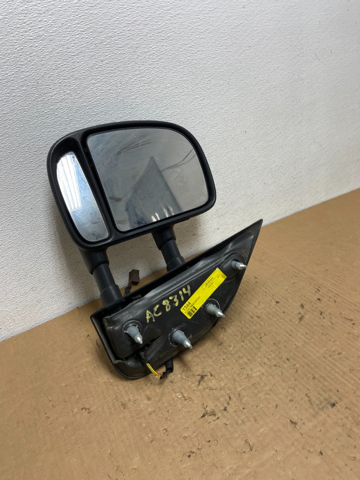 2002-2008 Ford E150 E250 Van Left Driver Door View Two Arm Mirror ac8314 DG6