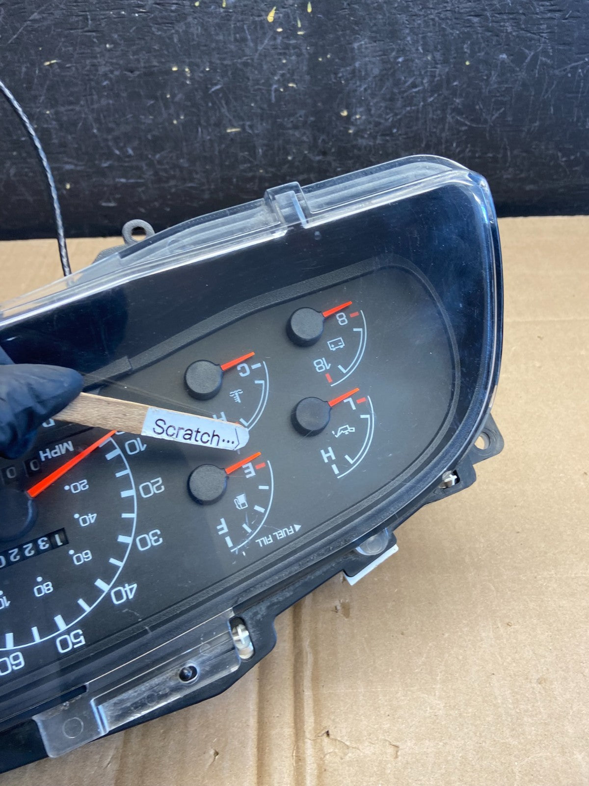 1999 - 2001 Ford F150 F-150 Speedometer Cluster Gauge ad7075 DG3