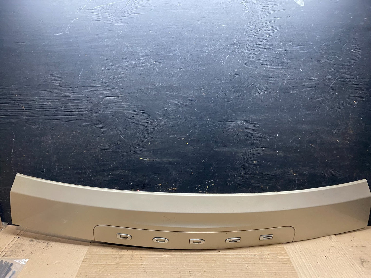 2011 to 2018 Dodge Grand Caravan Tail Gate Trim Molding With Camera OEM V3336 DG0