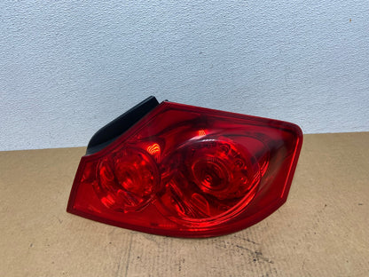 2007 to 2013 Infiniti G35 G37 Sedan Right Passenger Rh Tail Light Oem AC2904 LK0
