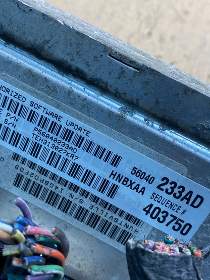 2001 Dodge Dakota Engine Computer ECM ECU PCM 4.7L P56040233AD ah7465 DG2