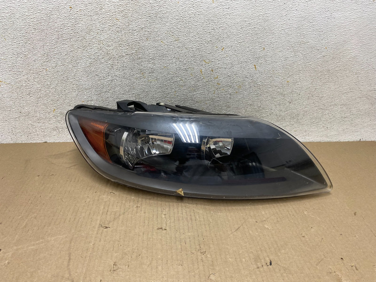 2007- 2009 Audi Q7 Right Passenger RH Side Black Halogen Headlight AH6765 DW0