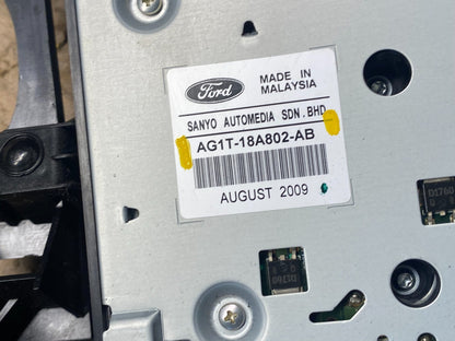 2010-2012 Ford Taurus Front Center Console Climate Radio Control Panel T1817 DG5