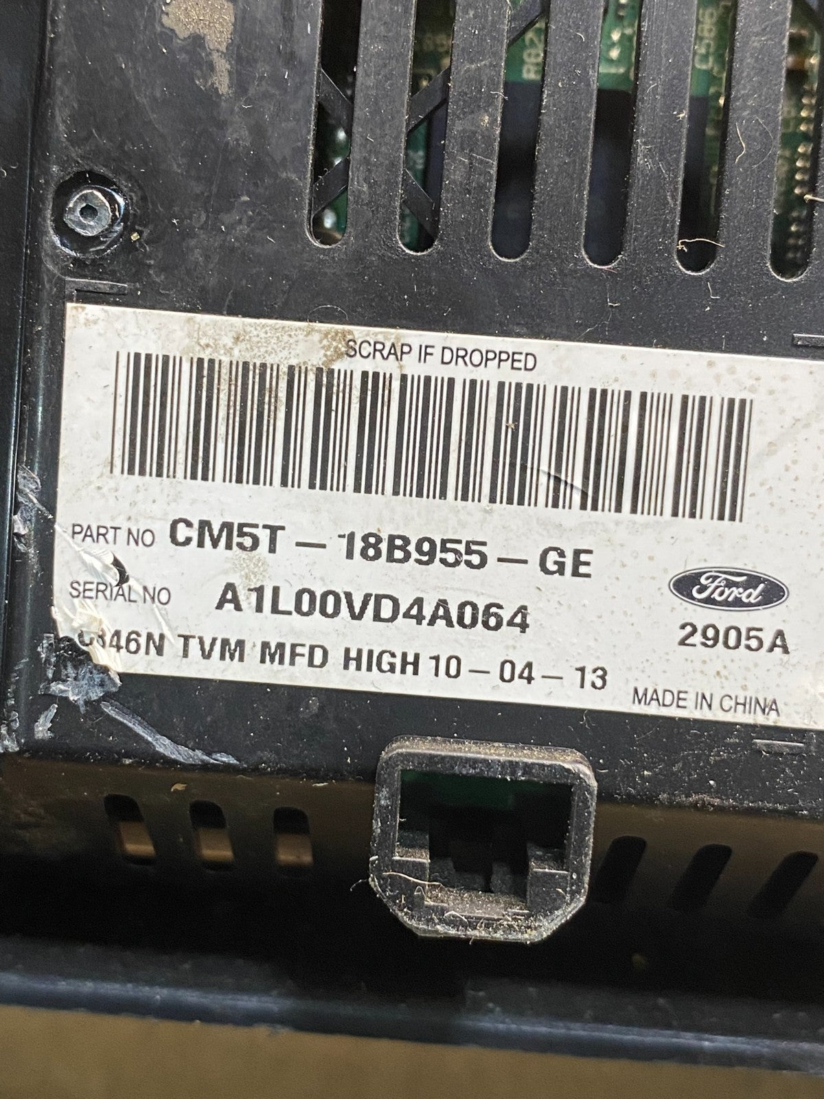 2012 2013 2014 Ford Focus Fusion Radio Screen Receiver AM FM AD4946 DG4