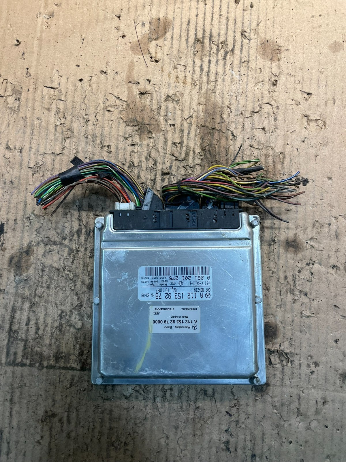 2003 2005 Mercedes CLK320 C320 ECU ECM Engine Control Module Unit v2203 DG0