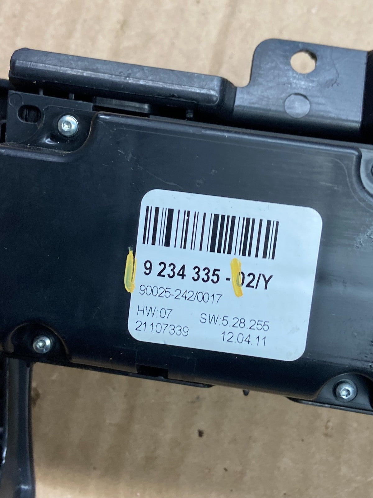 2007-2013 Bmw X5 AC Heater Climate Control Temperature Panel Trim Oem Y2253 DG6