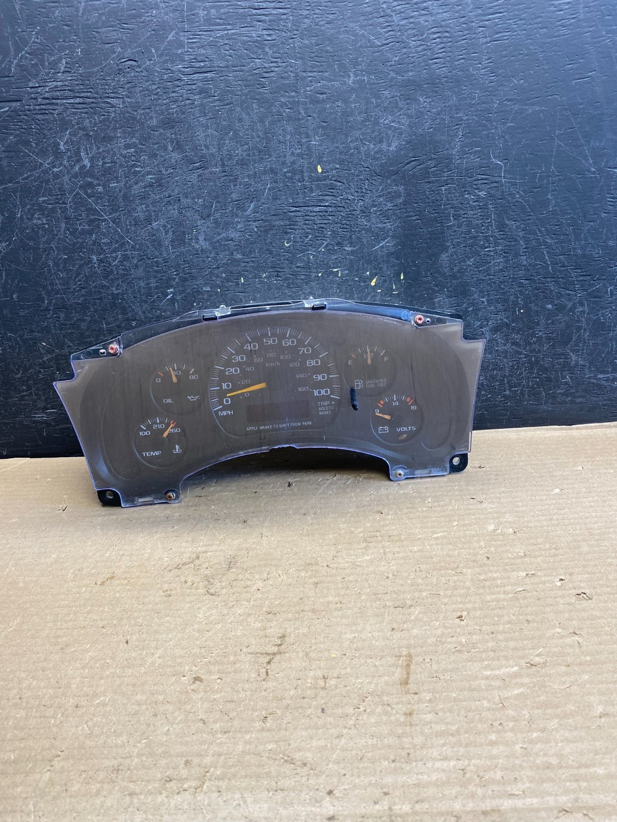 1996 1997 1998 Chevrolet Express Speedometer Cluster Gauge ah3849 DG0