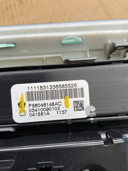 2011-2013 Jeep Grand Cherokee Center Radio Climate Control Bezel Vent ac9465 DG5