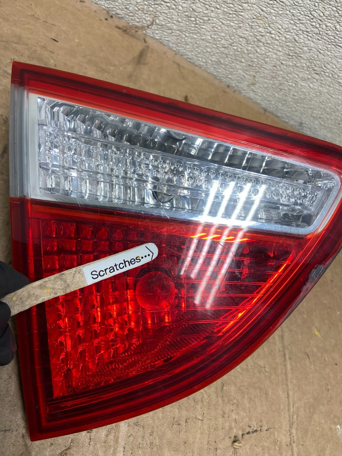 2007 to 2012 Hyundai Veracruz Inner Tail Light Left Driver Side OEM AA3472 DW3