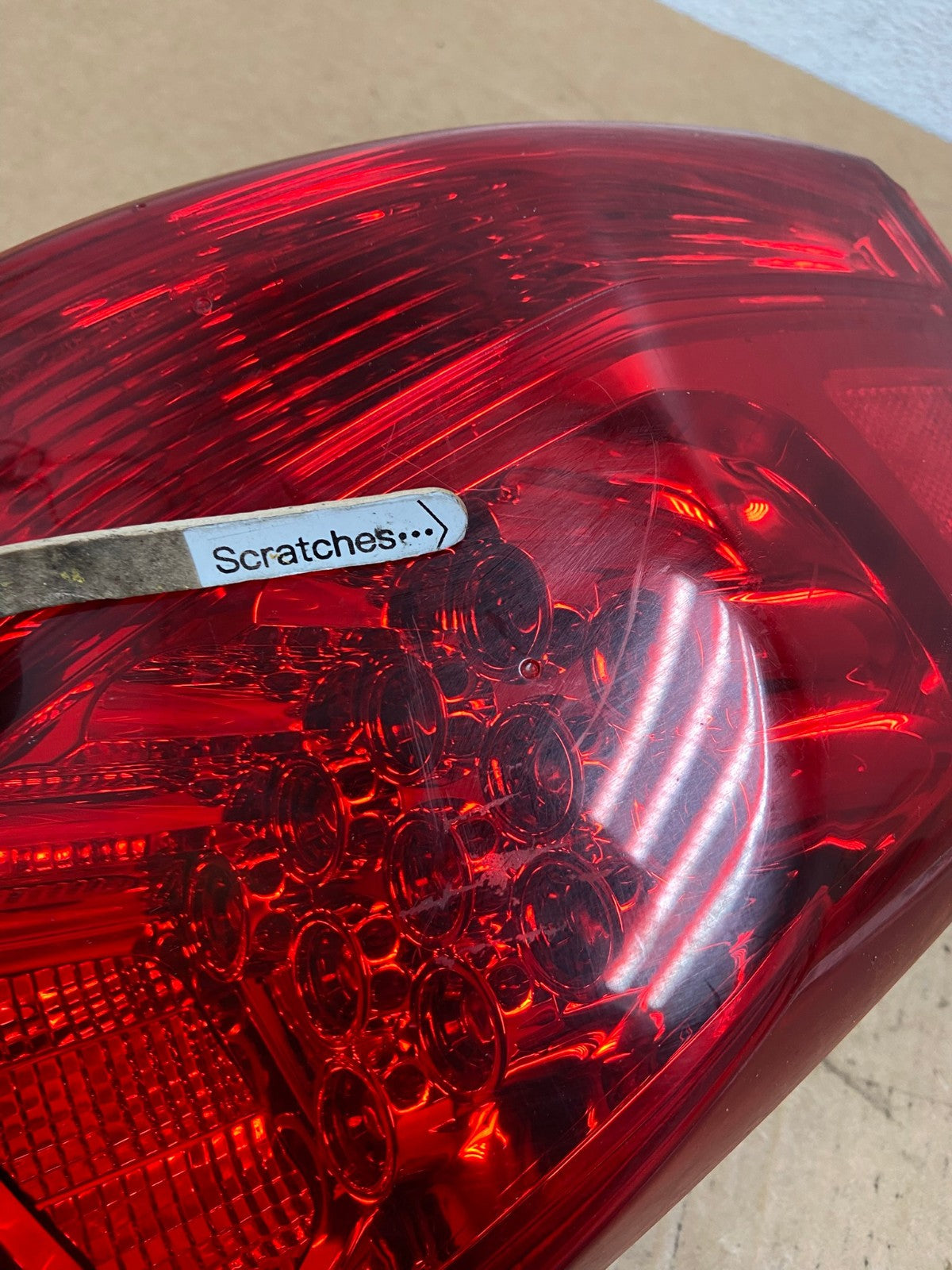 2007 2008 2009 Acura Mdx Left Driver Lh Side Tail Light AD6273 LK3