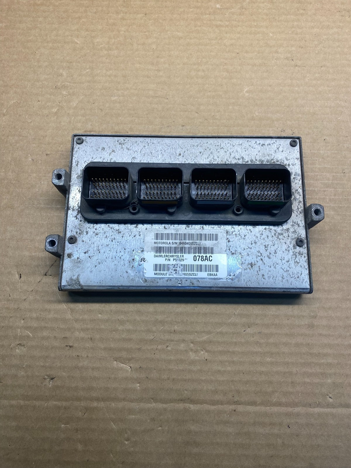 2005 Dodge Dakota 3.7L Engine Computer Module ECM ECU Unit AF4124 DW0