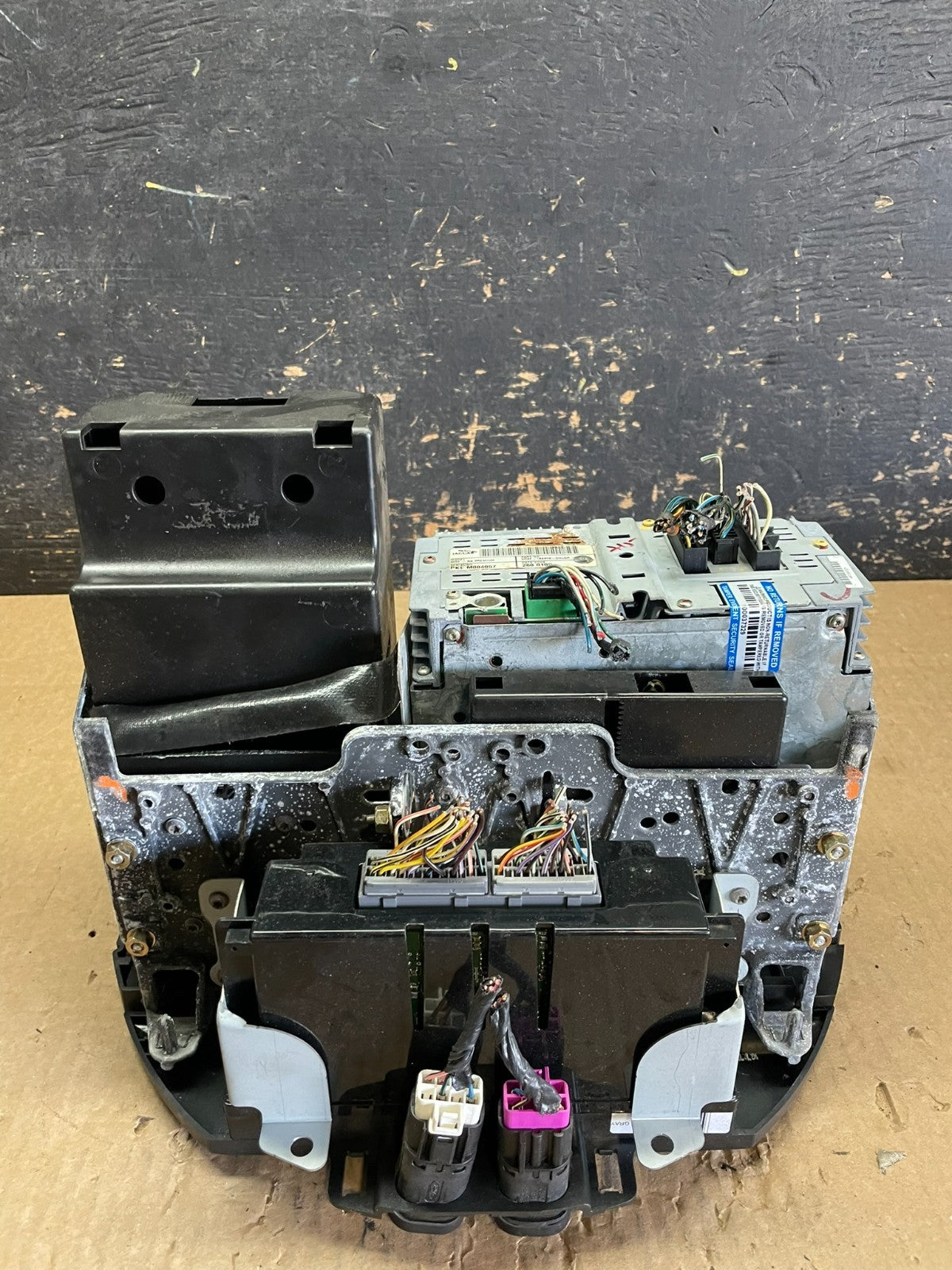 2000-2002 Jaguar S-Type Dash Climate A/C Temperature Radio AM/FM Panel ab3112 DG5
