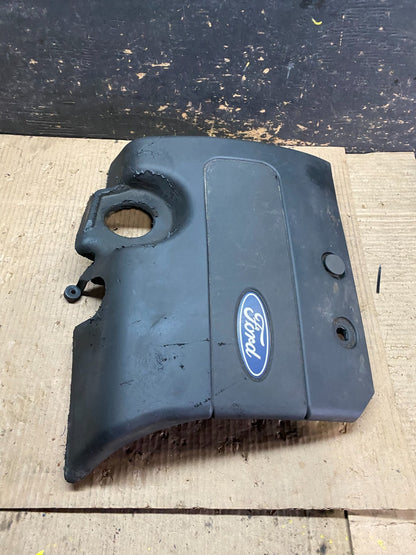 2011 to 2014 Ford Edge Engine Cover Shield  Black OEM W6027 DG2