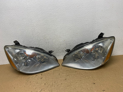 2002 to 2004 Nissan Altima Left+Right Side Set Halogen Headlights AF8139 DW0