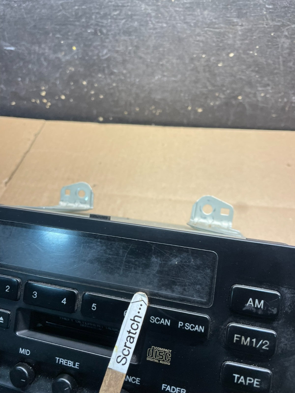 1998 Lexus Es300 Radio Receiver Tape Casette Climate Control OEM W1295 DG2