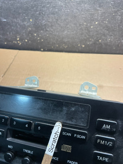 1998 Lexus Es300 Radio Receiver Tape Casette Climate Control OEM W1295 DG2