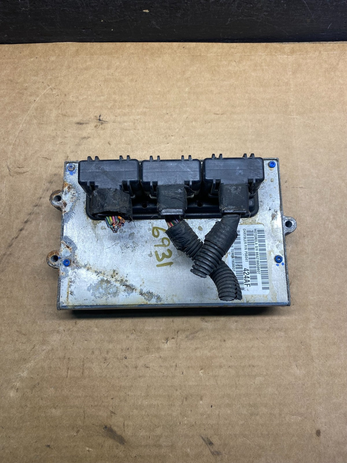 1999 Jeep Cherokee 4.0L ECM ECU Engine Control Computer Modul ad7544 DG0