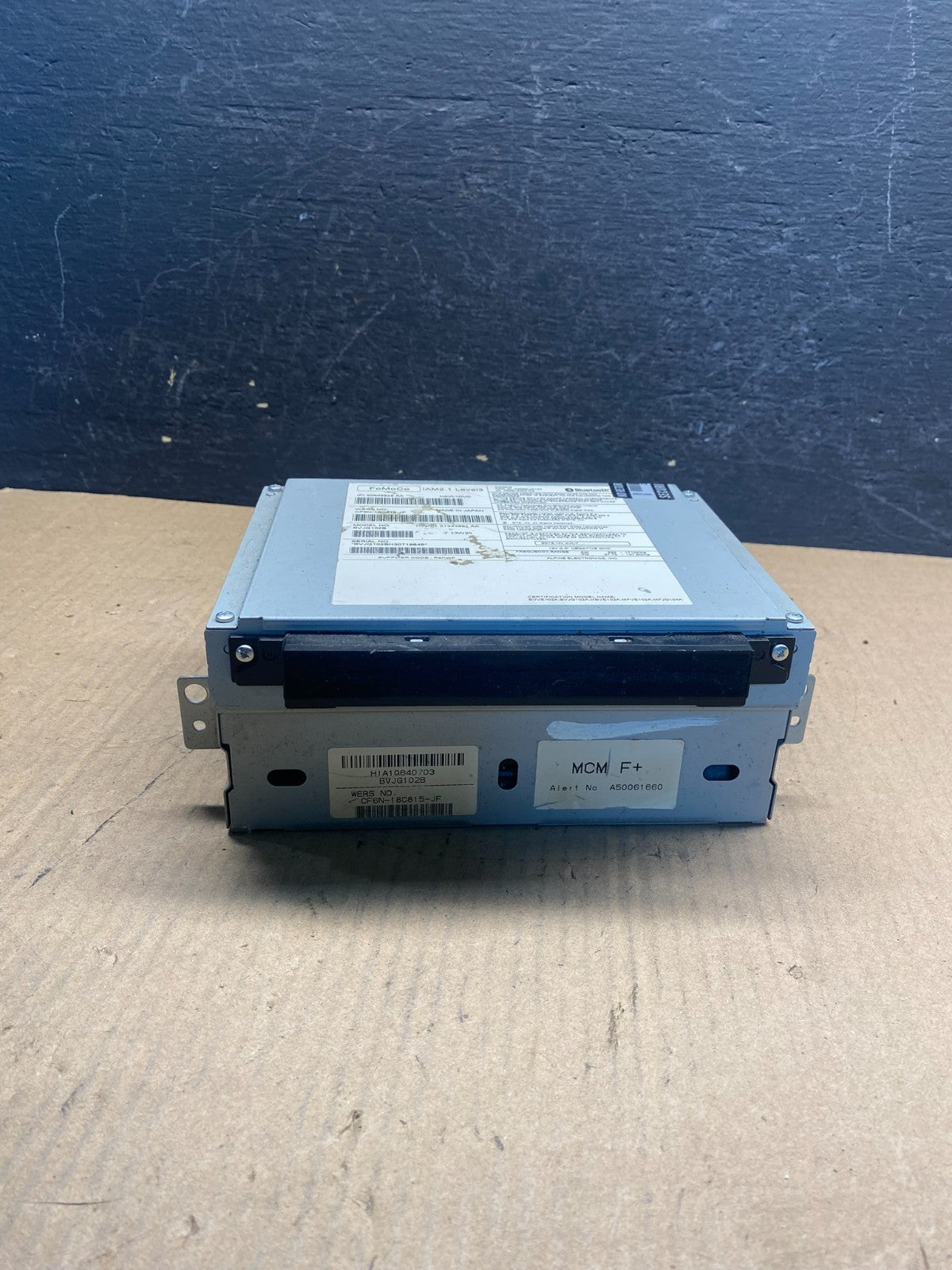2012 to 2013 Land Rover Range Rover LR4 Radio Gps Cd Mechanism AE7719 DW0