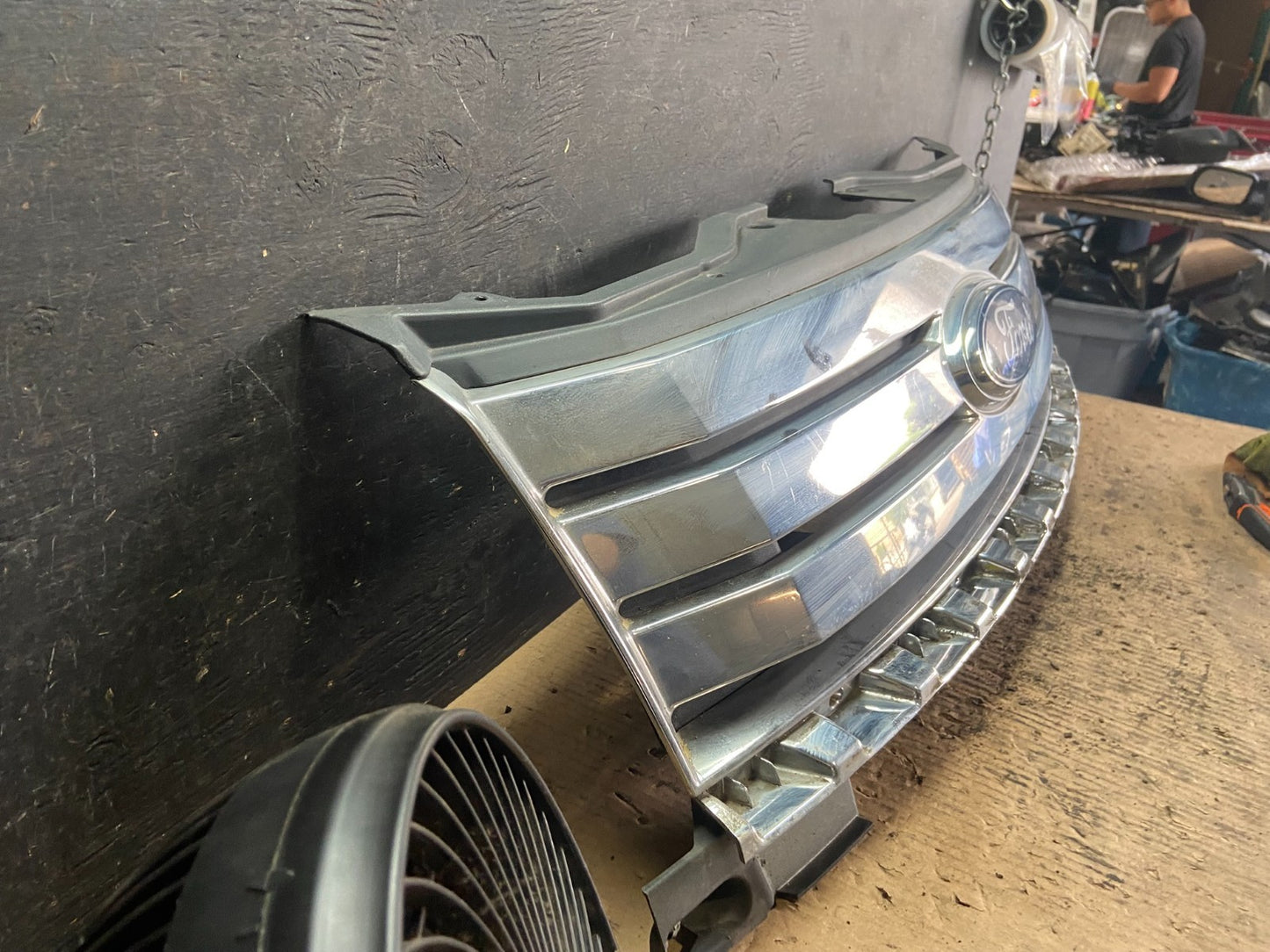 2007 2008 2009 2010 Ford Edge Front Upper Chrome Grill Grille Oem R7203 DG2