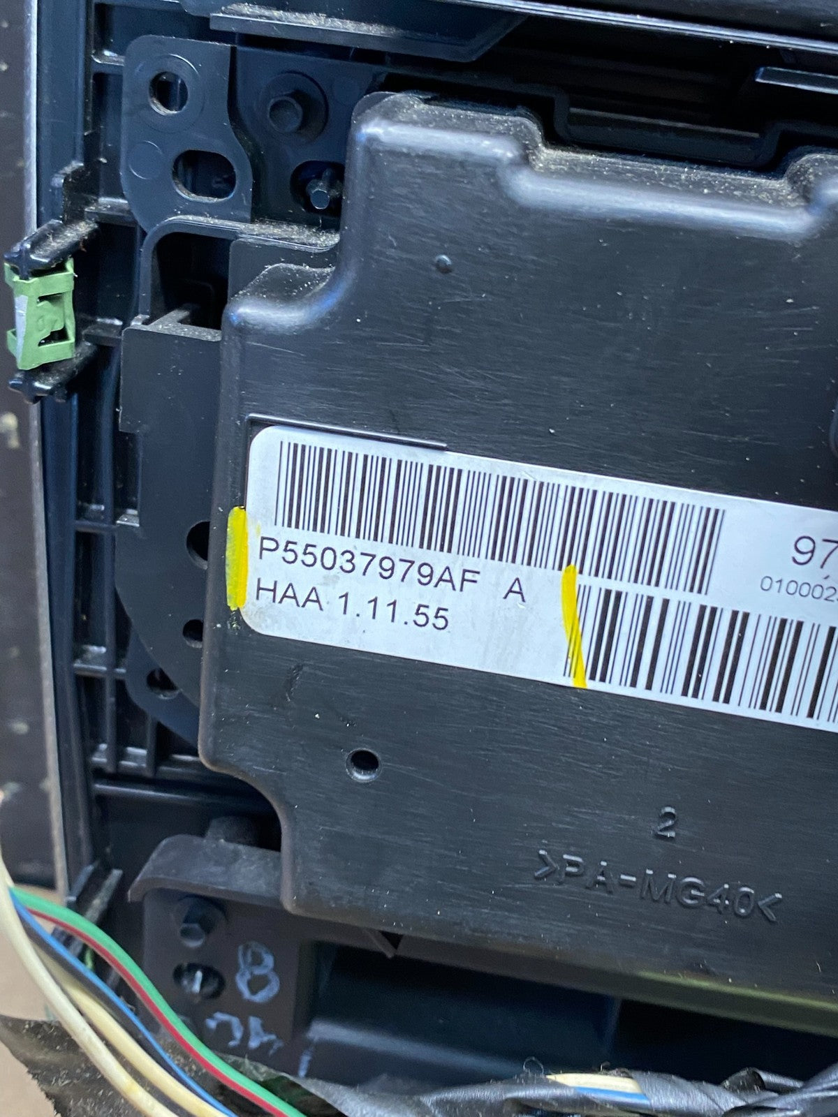 2008 to 2010 Jeep Grand Cherokee Center A/C Heater Climate Control P7894 DG6