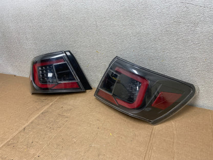 2008-2014 Subaru Impreza Sedan Left+Right Set Side LED Tail Light Oem aa1384 DG1