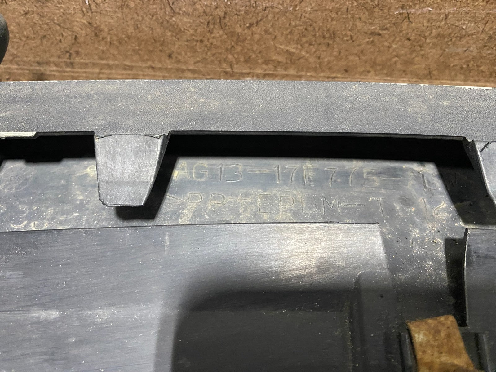 2010 to 2012 Ford Taurus Front Lower Bumper Valance Air Dam Deflector Z5973 PS11