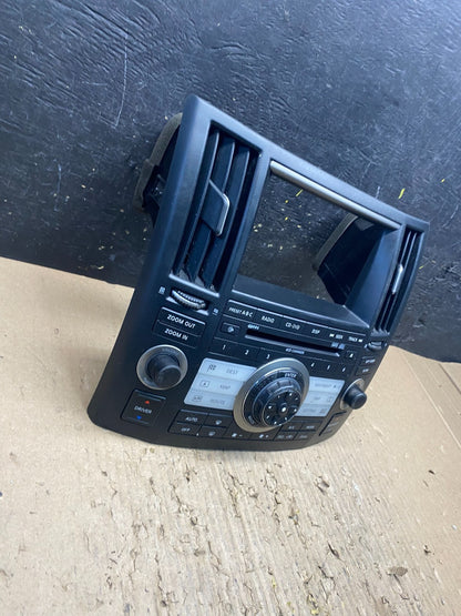 2006 to 2008 Infiniti FX35 Front Radio A/C Heater Switch Control Panel T1829 DG2