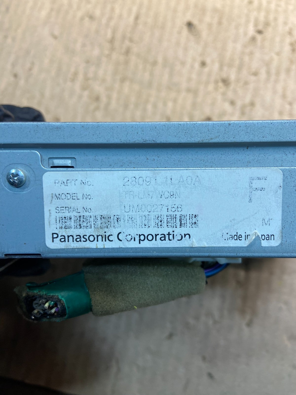 2011-2013 Nissan Pathfinder Radio Display Information Navigation Screen Z0652 DG6
