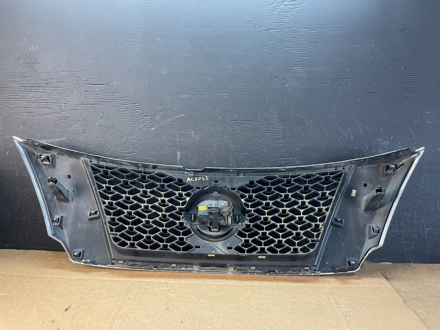 2013 to 2016 Pathfinder Front Upper Chrome Camera Grill Grille AC5062 DG4