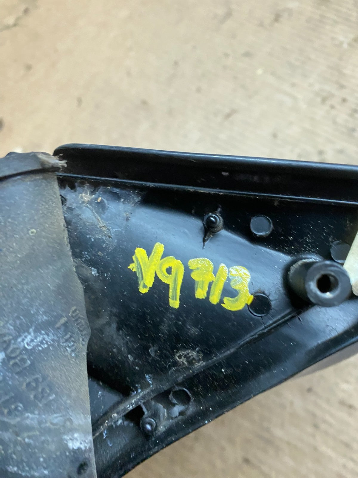 1991 Volvo 940 Left Driver LH Side View Door  Mirror OEM v9713 DG11
