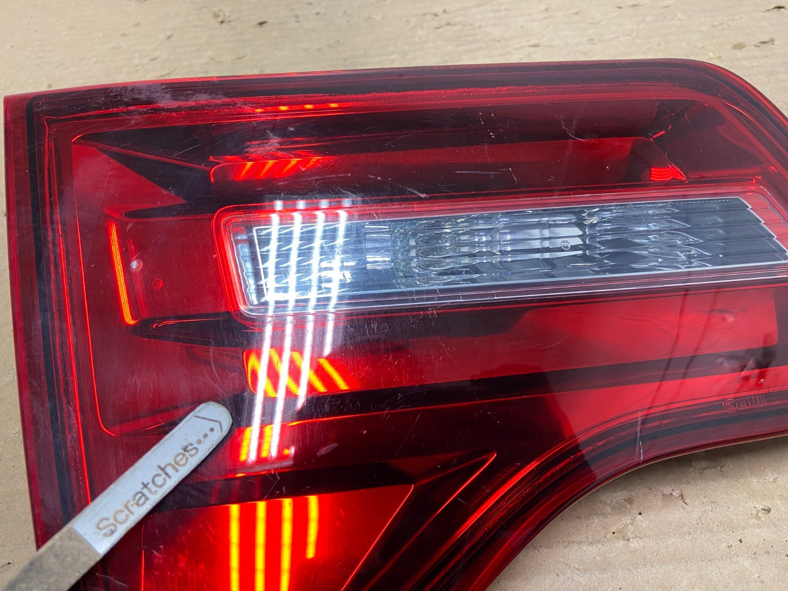 2010 - 2013 Acura Mdx Left Driver LH Side Inner Tail Light AG8830 LK3