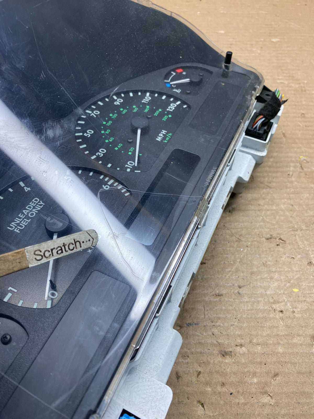 1997 1998 Land Rover Range Rover Speedometer Cluster Gauge Oem Q9659 DG1