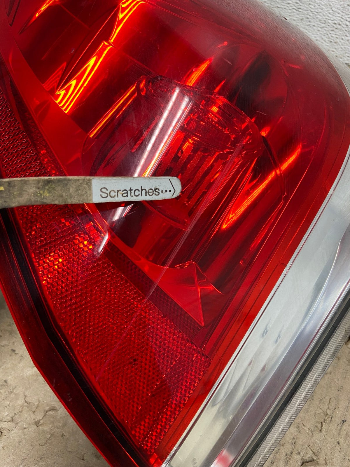 2006 to 2012 Chevrolet Impala Left Driver Lh Side Tail Light AF2948 LK3