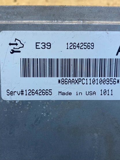 2010 2011 Chevrolet Equinox Terrain Ecu Engine Control Module Unit Ecm AD7412 DG2