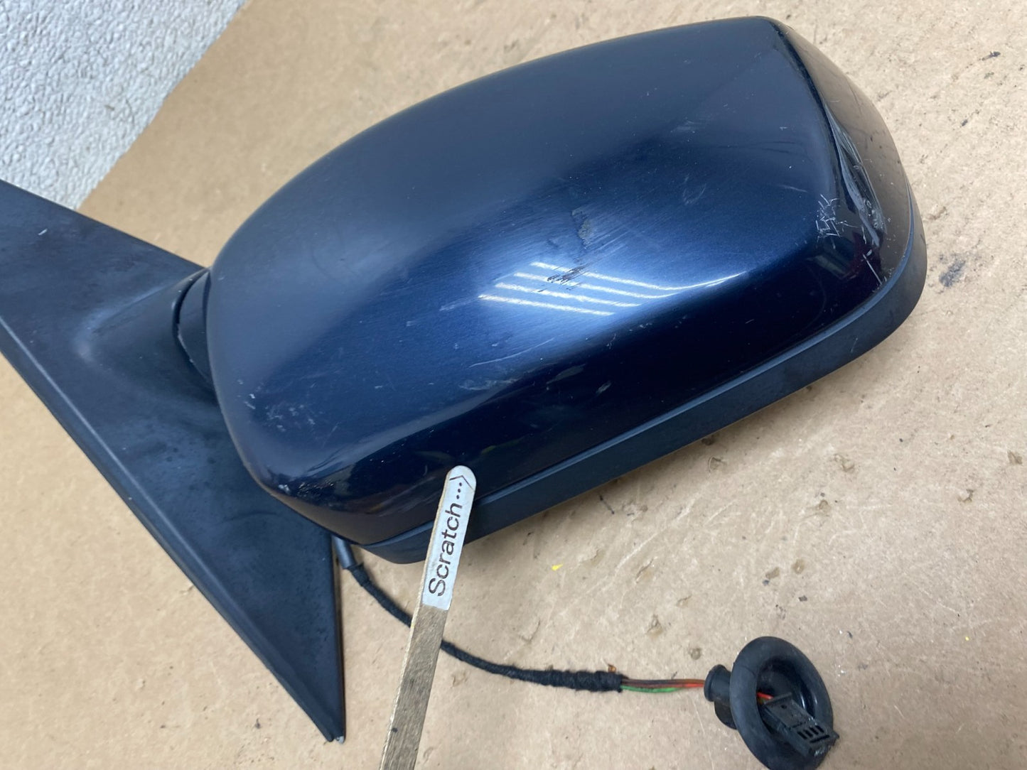 2006 - 2010 BMW 528i 530i 535i Right Passenger Door View Mirror O9825 DG6
