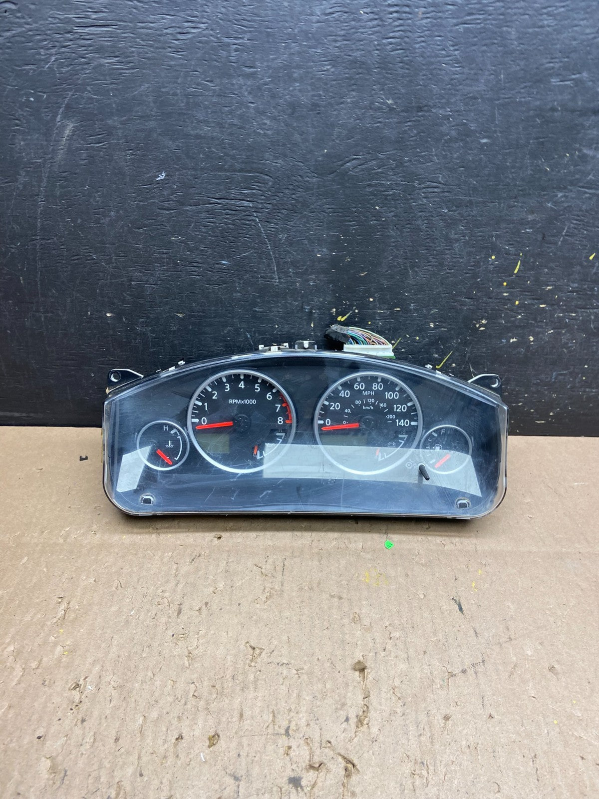 2006-2012 Nissan Pathfinder Xterra Frontier Cluster Speedometer Instrument T59620