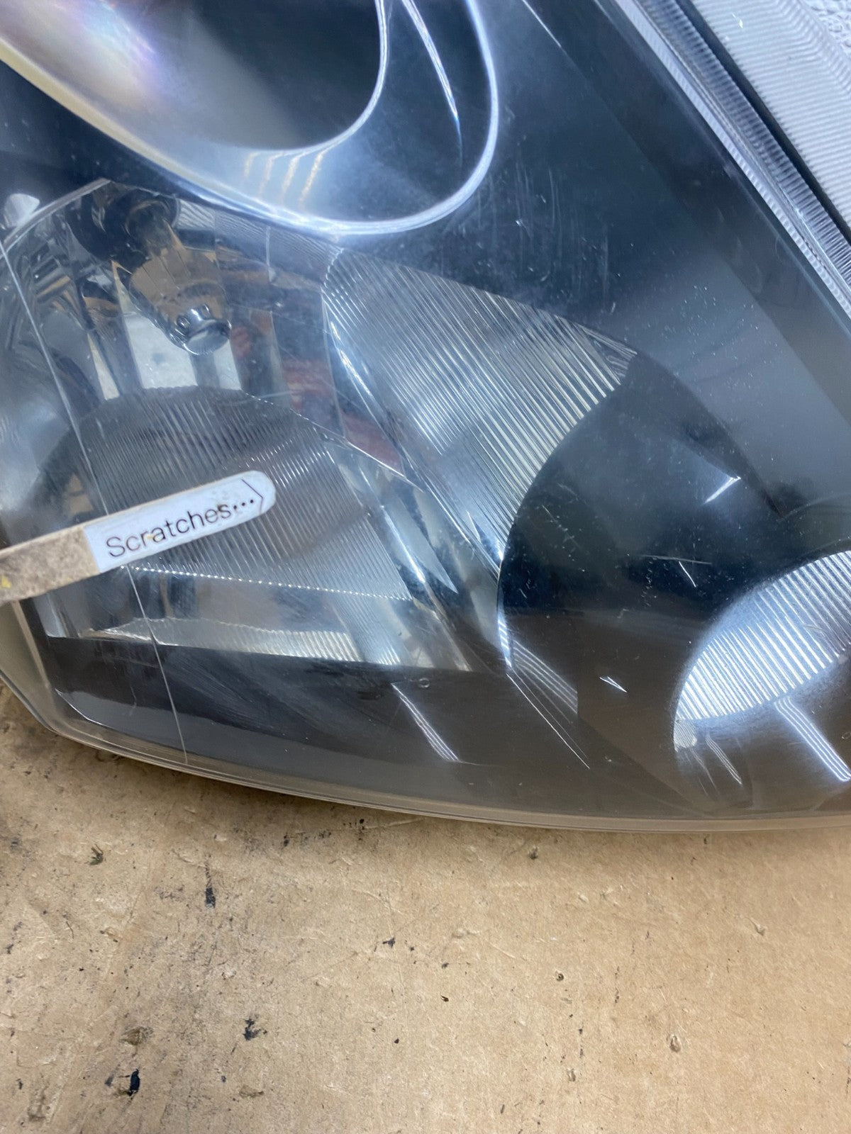 2004 to 2009 Nissan Quest Right Passenger RH Black Headlight AD5223 DW3