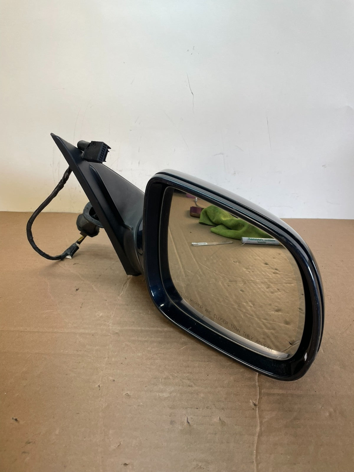 2009 to 2012 Audi Q5 Right Passenger Side Door View Power Mirror AG9767 DW2