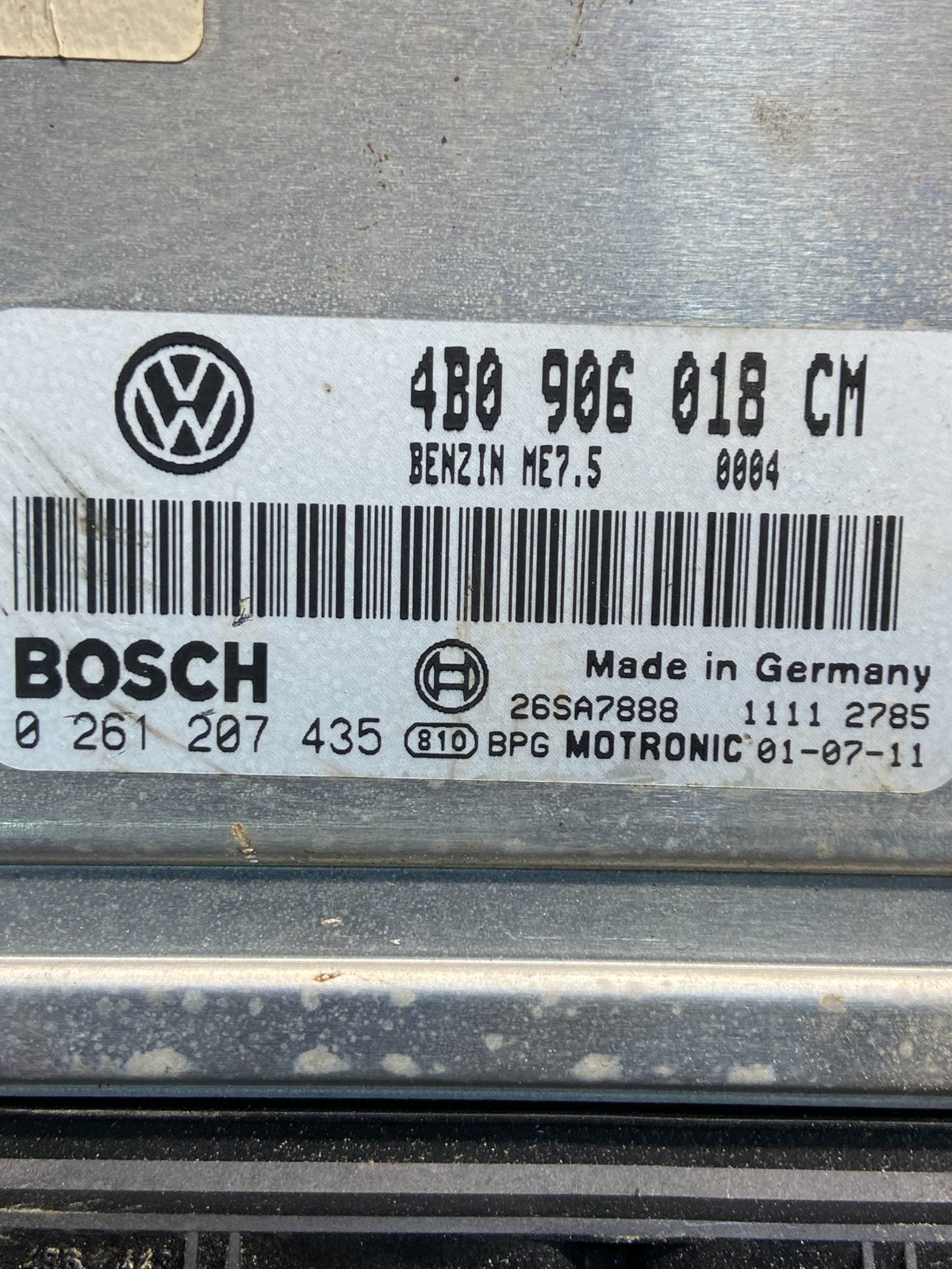2002 2005 Volkswagen Jetta Passat 1.8L ECM Engine Control Unit ECU AE2294 DG2