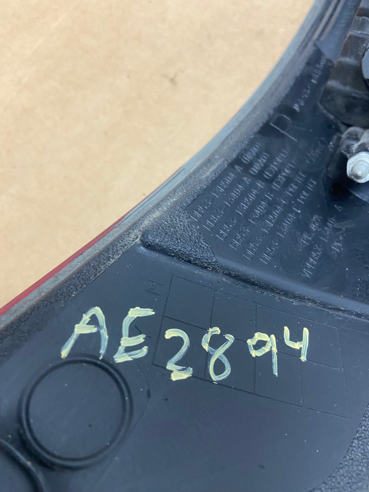 2011-2015 Ford Explorer Police Package Right Passenger Side Tail light AE2894 LK7