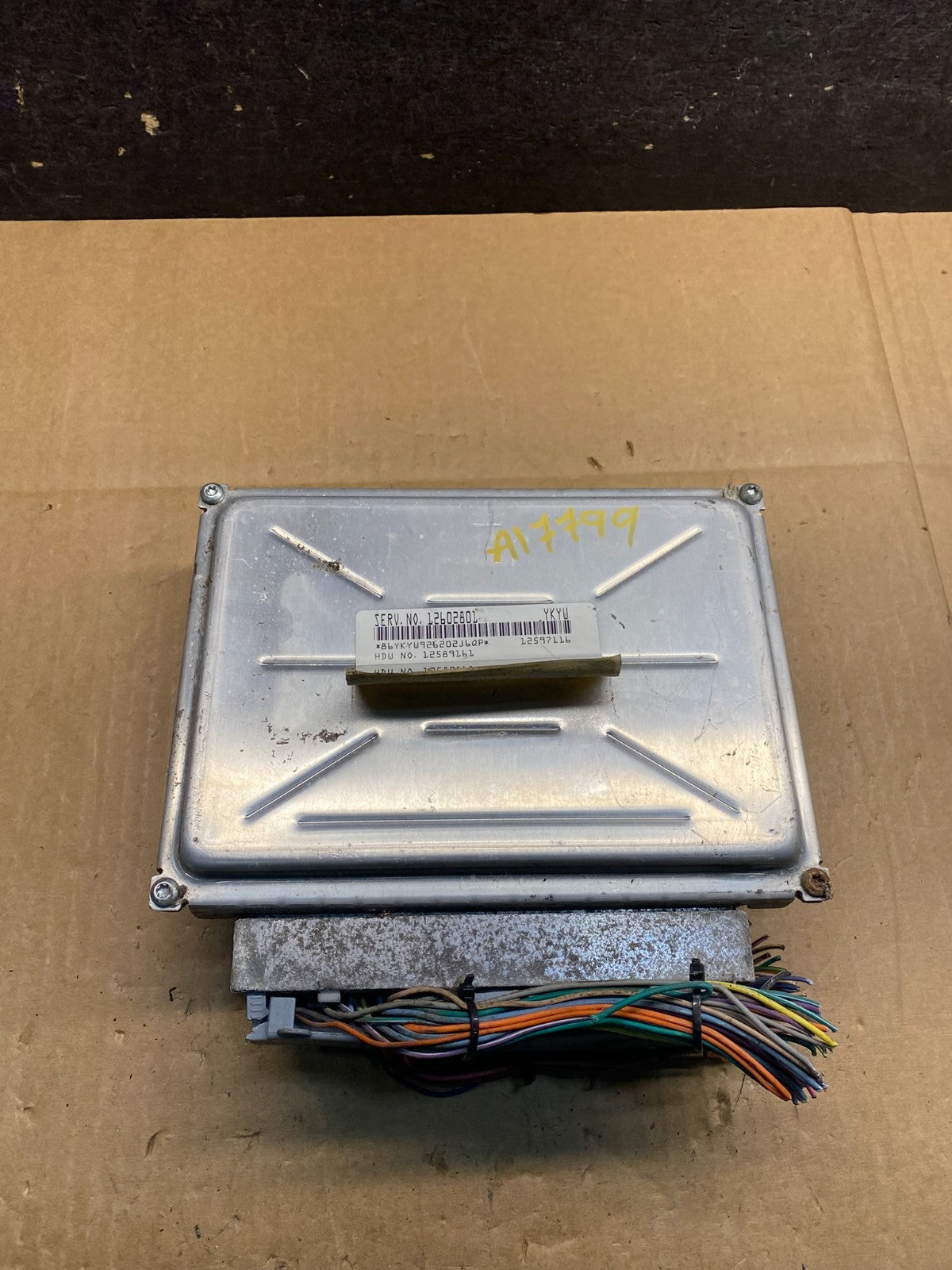 2005 Chevrolet Astro Ecu Engine Control Module Unit Ecm 12602801 AI7719 DG0
