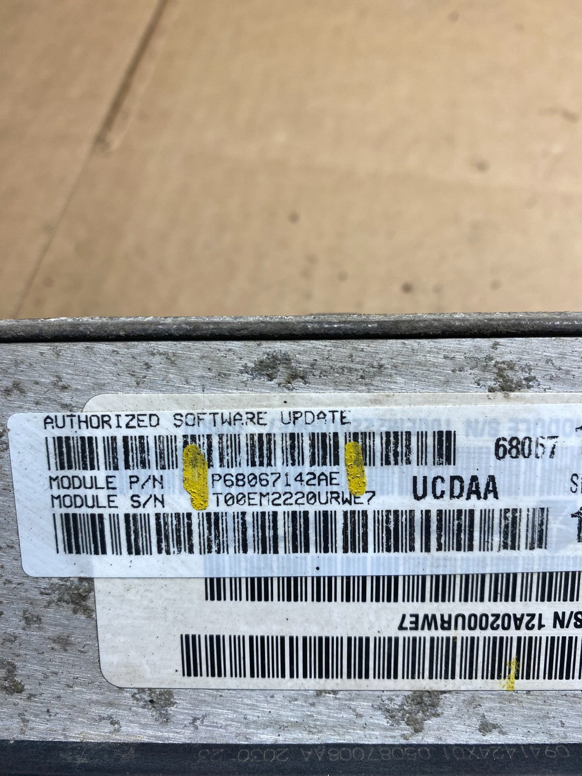 2011 Dodge Ram 1500 Engine Computer 5.7L ECM ECU AH5072 DG3