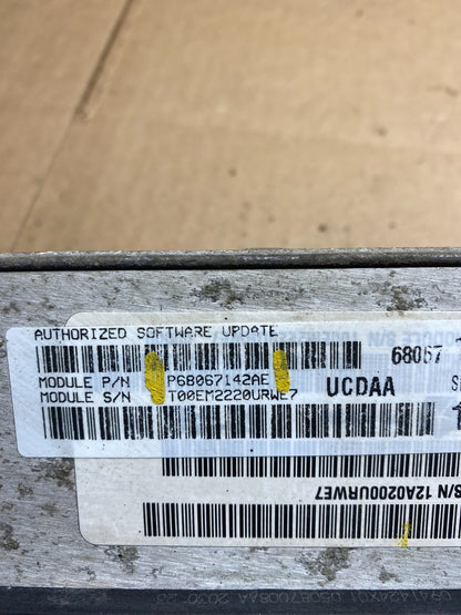 2011 Dodge Ram 1500 Engine Computer 5.7L ECM ECU AH5072 DG3