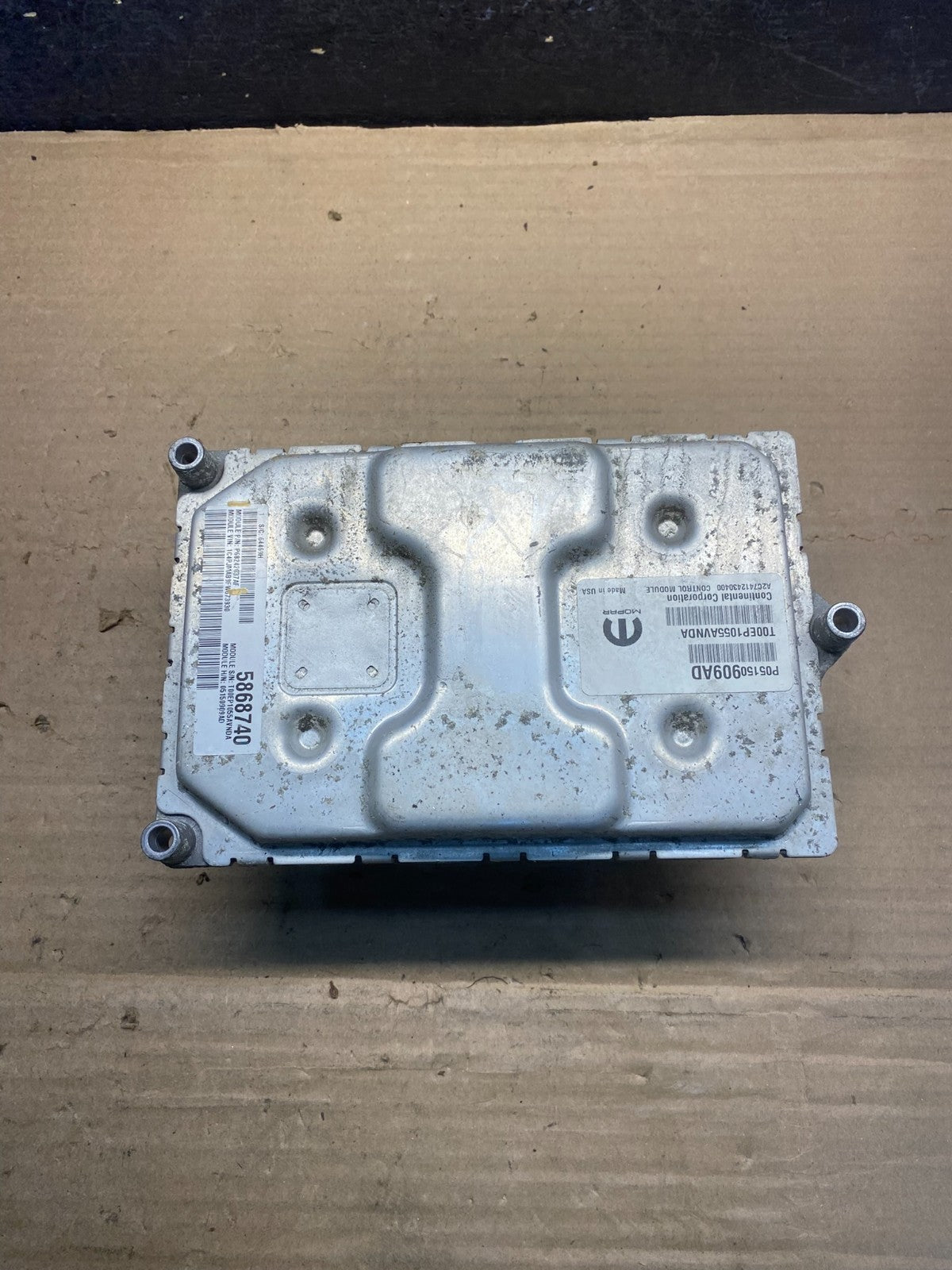 2015 Dodge Dart 2.4L ECU ECM Engine Computer Module AF4064 DW1