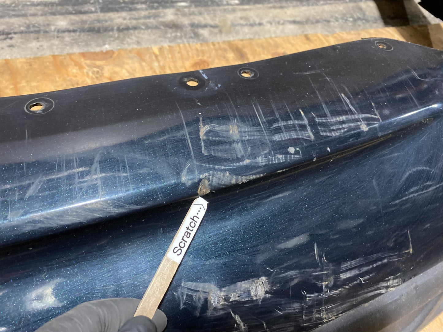 2011 to 2015 Ford Explorer Rear Bumper Cover W4959 PS6
