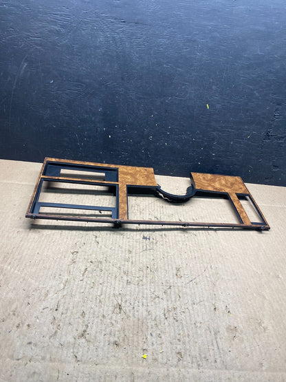 1982 to 1996 Buick Century Dash Speedometer Cluster Radio Bezel Trim  O7161 DG3